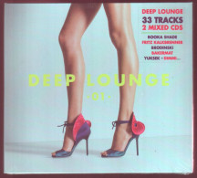 DEEP LOUNGE : 01 (2 CDs) Neufs, Emballés - Compilaciones