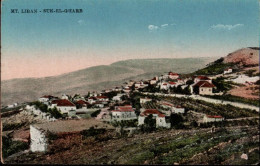 ! Cpa, Alte Ansichtskarte Aus Souk El Gharb, Libanon - Líbano