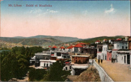 ! Cpa, Alte Ansichtskarte Aus Zahlé, Libanon - Libano
