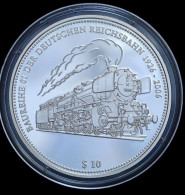 10 Dollars 2006 German Reichsbahn 1926 - 2006,(45) Nauru - Nauru
