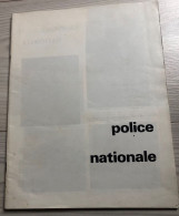 Rare Revue Sur La Police Nationale No 71 Mars 1968 - Police & Gendarmerie