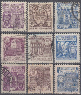 ESPAÑA 1944 Nº 974/982 USADO (REF. 02) - Used Stamps