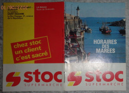 Horaires Des Marées 1989 Saint St Nazaire Loire Atlantique Juillet à Septembre - Magasin Stoc La Baule Savenay - Europe