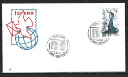 ISLANDE. Flamme De 1977 Sur Enveloppe. - Cartas & Documentos