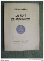 La Nuit De Jérusalem Myrian Harry 1929 Religion Collection Les Nuits - Other & Unclassified