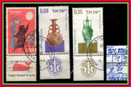 ASIA# ISRAEL# #COMMEMORATIVE SERIES WITH TABS# USED¤ (ISR-280TA-1) (30) - Gebruikt (met Tabs)