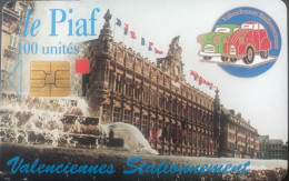 PIAF  -   VALENCIENNES  -  100 Unités - Cartes De Stationnement, PIAF