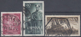 ESPAÑA 1953 Nº1126/1128 USADO - Used Stamps