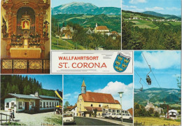AUSTRIA ,ST CORONA ,CHURCHES ,CHAPEL,TELECHAIR,ARHITECTURE - Neunkirchen