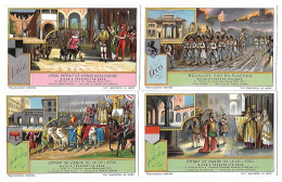 S 1242, Liebig 6 Cards, Milan à Travers Les âges - Liebig