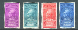 REPUBBLICA 1947-58  POSTA PNEUMATICA 2 SERIE CPL.** MNH - Express/pneumatic Mail