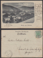 Reinerz Duszniki-Zdroj Bad Reinerz Gruß Aus Karte 1898 Nach Kemnitz Oberlaustitz, Niederschlesien Polen - Schlesien