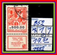 ASIA# ISRAEL# REPUBLIC#DEFINITVES#WITH TABS# USED# (ISR-280TA-1) (34) - Used Stamps (with Tabs)
