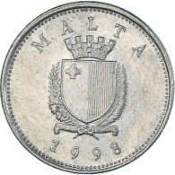 Monnaie, Malte, 10 Cents, 1998 - Malte