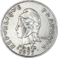 Monnaie, Polynésie Française, 20 Francs, 1975 - Polynésie Française