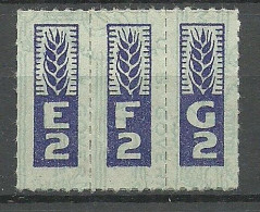 USA - Ration Stamp As 3-stripe (*) - Ohne Zuordnung