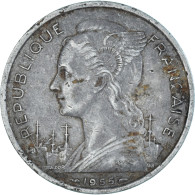 Monnaie, Réunion, 5 Francs, 1955 - Reunión