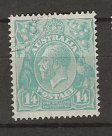 1931 USED  Australia  Michel 108 Wz 7 - Gebruikt