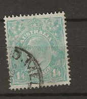 1931 USED  Australia  Michel 108 Wz 7 - Oblitérés