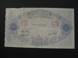 500 Cinq Cents Francs "BLEU ET ROSE" 28 Avril 1932   **** EN ACHAT IMMÉDIAT  **** - 500 F 1888-1940 ''Bleu Et Rose''
