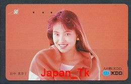 JAPAN Telefonkarte- Frau - KDD - Siehe Scan -110-011 - Japan