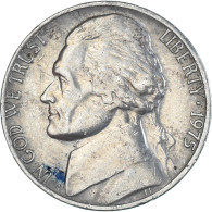 Monnaie, États-Unis, 5 Cents, 1975 - 1938-…: Jefferson