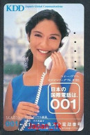 JAPAN Telefonkarte- Frau KDD - Siehe Scan -110-011 - Japan