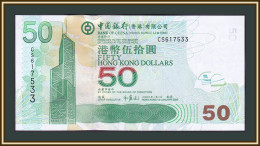 Hong Kong 50 Dollars 2009 P-336 (336f) UNC - Hong Kong