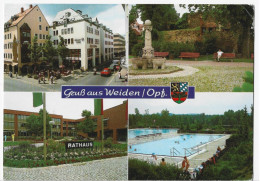 GERMANY,WEIDEN , SCULPTURES ,ARHITECTURE POOL ,HOTELS - Weiden I. D. Oberpfalz