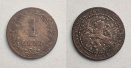 Koninkrijk Der Nederlanden 1883 1 Cent - 1849-1890 : Willem III