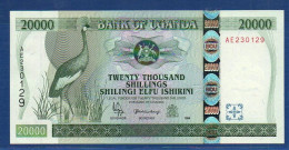 UGANDA - P.42 – 20.000 20000 SHILLINGS 1999 AUNC, S/n AE230129 - Uganda