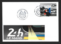 CENTENAIRE DES 24 HEURES DU MANS SARTHE 72 10 ET 11 JUIN 2023 - Commemorative Postmarks