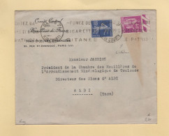 Krag - Paris 2 - 1920 - Fumez Des Cigarettes Gitanes + Cigare Le Patriote - Mechanical Postmarks (Advertisement)