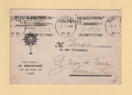 Krag - Paris 80 - PP Port Paye - 1930 - Cheques Postaux - Carte Publicitaire Illustree Fuva - Mechanical Postmarks (Advertisement)