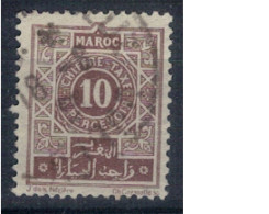 MAROC       N°  YVERT  TAXE 29 ( 1 )  OBLITERE    ( OB 11/ 08 ) - Postage Due