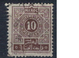 MAROC       N°  YVERT  TAXE 29 ( 7 )  OBLITERE    ( OB 11/ 08 ) - Portomarken