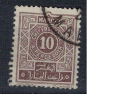 MAROC       N°  YVERT  TAXE 29 ( 9 )  OBLITERE    ( OB 11/ 08 ) - Timbres-taxe