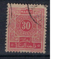 MAROC       N°  YVERT  TAXE  31 ( 10 )   OBLITERE    ( OB 11/ 08 ) - Postage Due