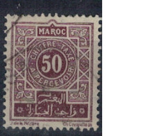 MAROC       N°  YVERT  TAXE  32  ( 6 ) OBLITERE    ( OB 11/ 08 ) - Timbres-taxe