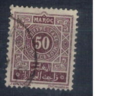 MAROC       N°  YVERT  TAXE  32  ( 9 ) OBLITERE    ( OB 11/ 08 ) - Impuestos