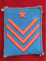 YUGOSLAVIA ARMY JNA-CIVILIAN PROTECTION-PLATOON COMMANDER - Patches