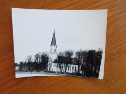 LATVIA ,  RUCAVA CHURCH KURZEME   , REAL PHOTO - Lettonie