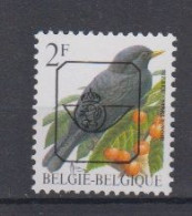 BELGIË - OBP - PREO - Nr 819 P6a - MNH** - Sobreimpresos 1986-96 (Aves)