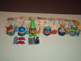 2004 Ferrero - Kinder Surprise -  C114, C115, C116, C117, C118 & C119 - Konig Blick Und Sein Gefolge - Set + 6 BPZ's - Monoblocs