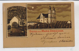 A 3744 ROSENBURG - MOLD, Lithographie, Gruss Aus Maria Dreieichen, 1902 - Rosenburg