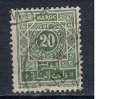 MAROC       N°  YVERT  TAXE 30 ( 7 ) OBLITERE    ( OB 11/ 09 ) - Impuestos