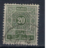 MAROC       N°  YVERT  TAXE 30 ( 12 ) OBLITERE    ( OB 11/ 09 ) - Timbres-taxe