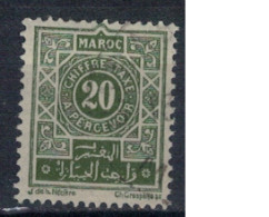 MAROC       N°  YVERT  TAXE 30 ( 15 ) OBLITERE    ( OB 11/ 09 ) - Impuestos