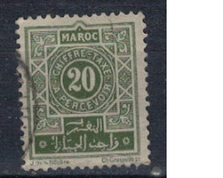 MAROC       N°  YVERT  TAXE 30 ( 17 ) OBLITERE    ( OB 11/ 09 ) - Portomarken