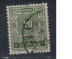 MAROC       N°  YVERT  TAXE 30 ( 19 ) OBLITERE    ( OB 11/ 09 ) - Timbres-taxe